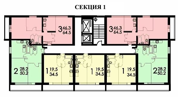 Планировка II-68