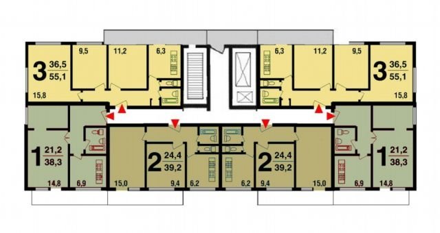 Планировка МГ-601