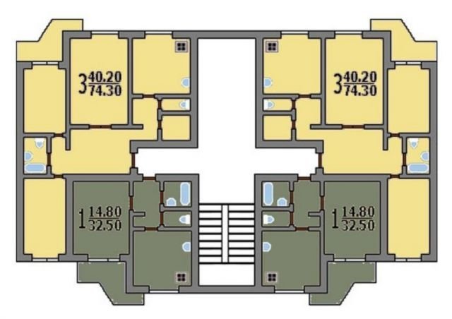 Планировка ПД-4